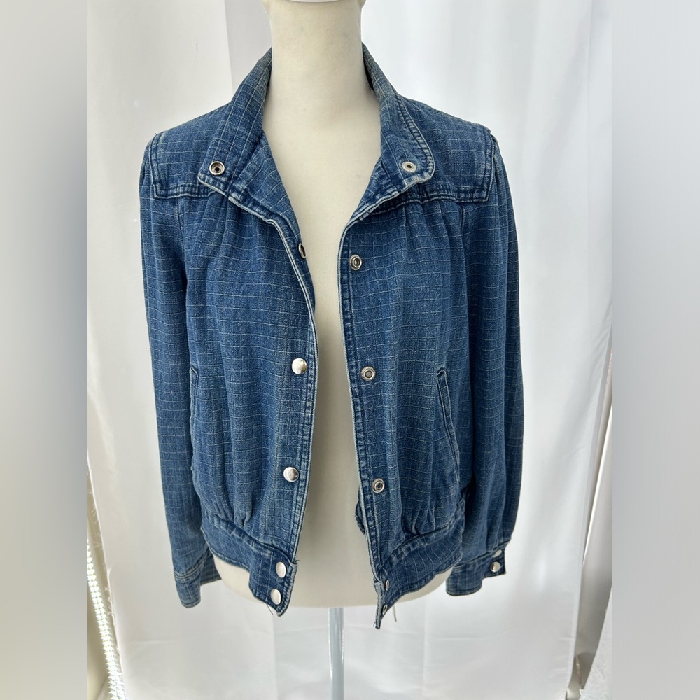 VINTAGE 80s LATITUDES Jean jacket